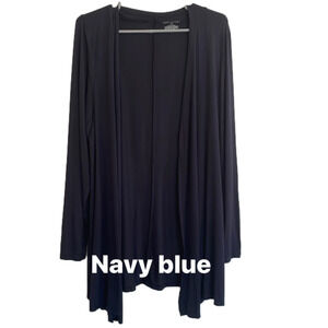 LANE Bryant Dark Blue Cardigan